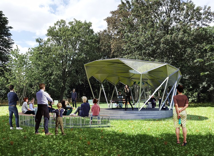 kiosque Pantin, Parc Henry barbusse (1)